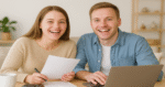 couple managing finances